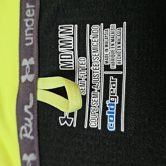 Under Armour ColdGear Run Full Zip Reflective Jacket Semi Fitted Women's M - Picture 8 of 14